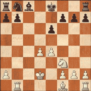 Game position after 12.Kxd2