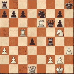 Game position after 25...Qf6