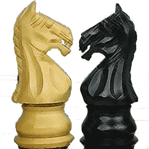 The chess Knight is maybe the most unique chess piece